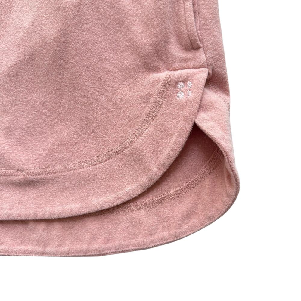 Sweaty Betty Pink Escape Fleece Hoodie Sweatshirt Size Us 14 View 4